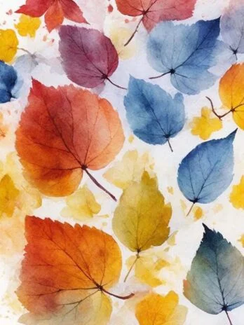 Autumn Leaves Heart