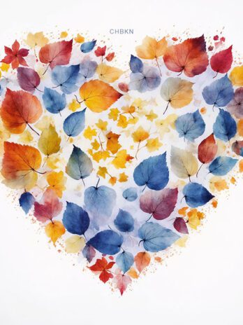 Autumn Leaves Heart