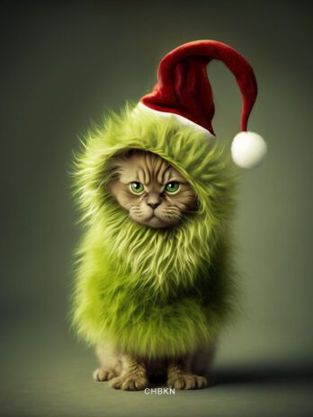 Little Grinch in Cat Form