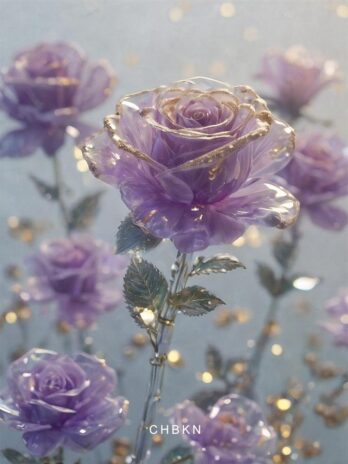 Royal Purple Gem Rose