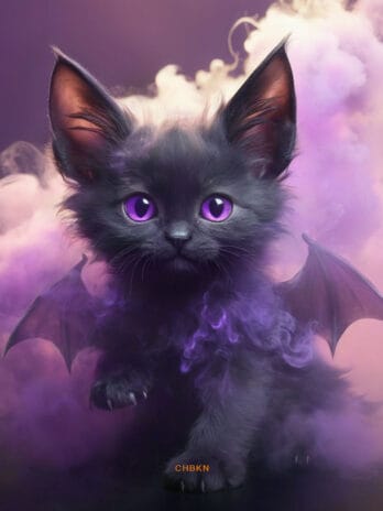 Enchanted Bat Cat