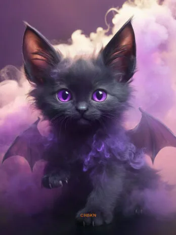 Enchanted Bat Cat