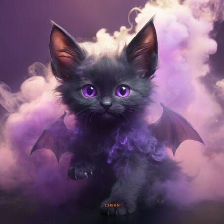 Enchanted Bat Cat