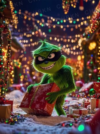 Whoville Grinch Street Scene 🏘️🌌