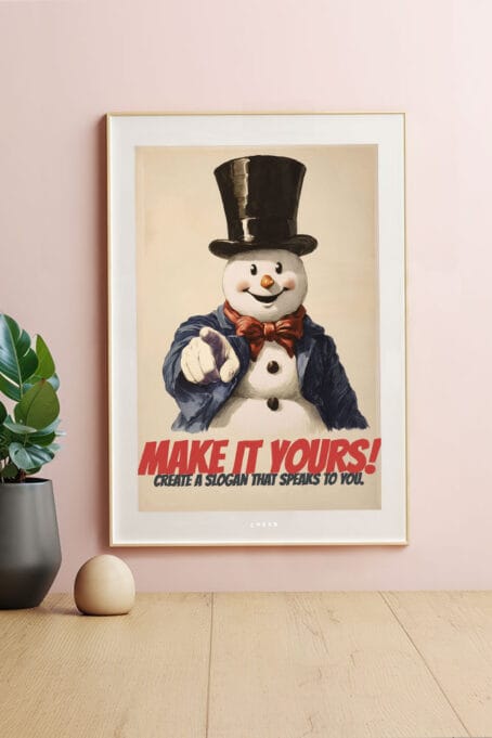 Classic Snowman Calling for Winter Fun! - Image 3