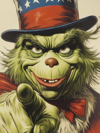 Patriotic Grinch Wants You!