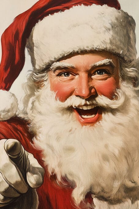 Santa with a Smile and a Point! - Image 2