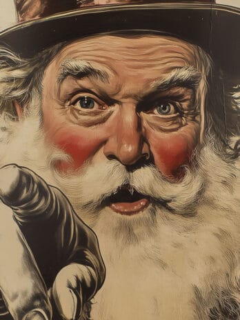 Patriotic Santa Wants You!