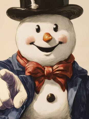 Classic Snowman Calling for Winter Fun!
