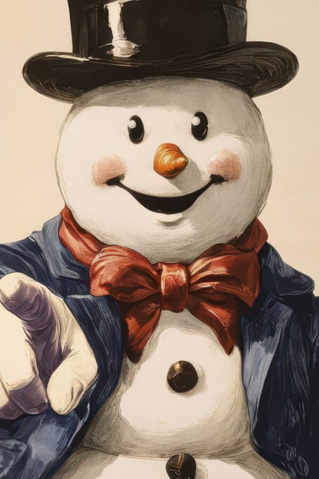 Classic Snowman Calling for Winter Fun! - Image 2