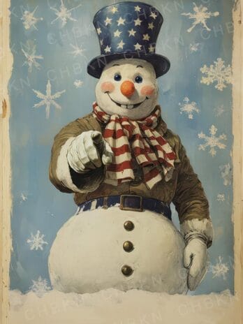 All-American Snowman Needs You!
