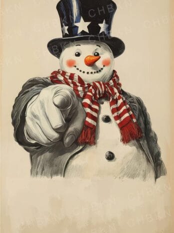 Holiday Snowman Needs You for Cheer!