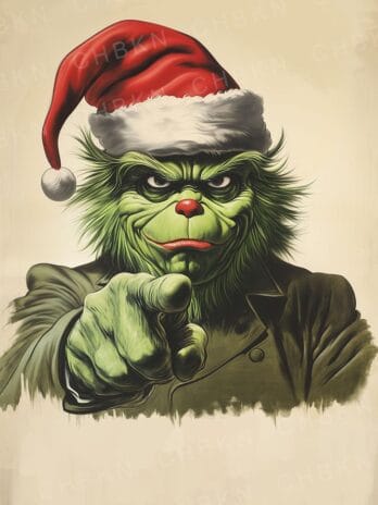 Santa’s Little Grinch Helper