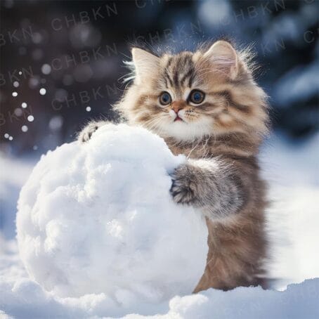 Snowball Buddy: Fluffy Kitten Fun