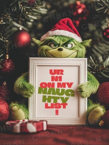 Naughty List Grinch