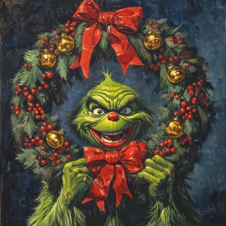 Grinch’s Devious Wreath