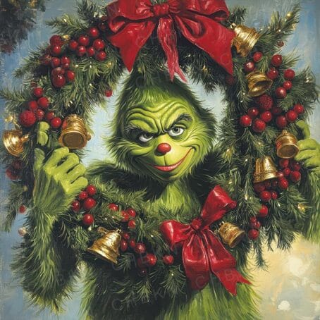 Grinch's Wreath Mischief