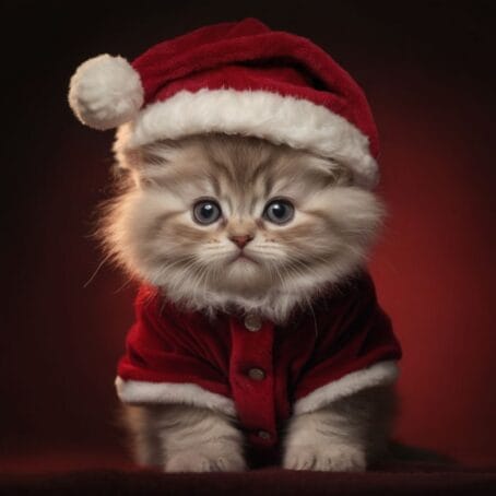 Purrfect Santa