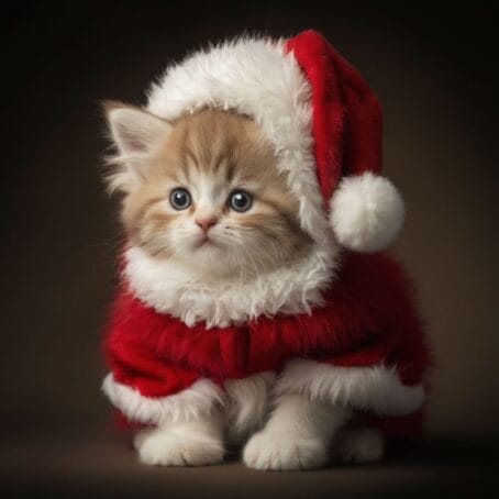 Little Santa Fluff