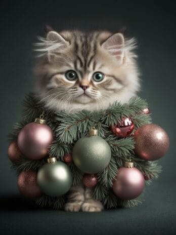 Pine Tree Purrfection