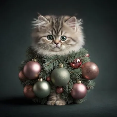 Pine Tree Purrfection
