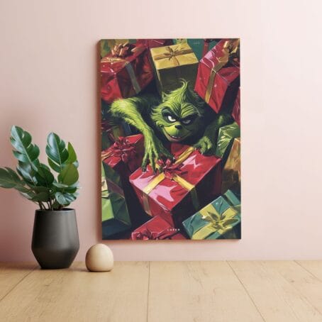 Gift-Crazy Grinch Artwork 🎁🤪 - Image 2