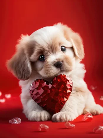 Puppy Love: Red Heart Edition